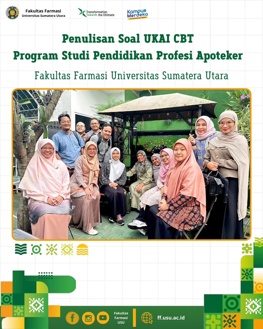 Formulating UKAI CBT Questions for Pharmacist Professional Education Study Program
